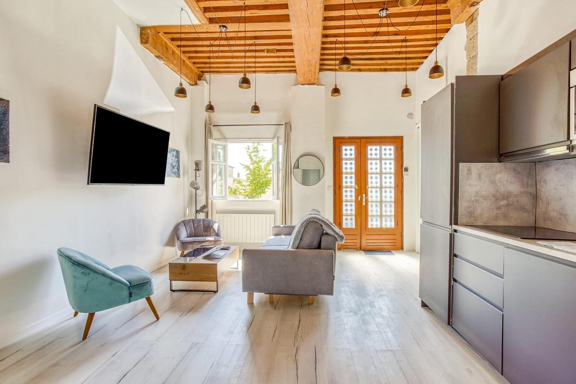 Charming 6-Person Apartment Terreaux & Croix Rousse Area Lyon Exteriör bild
