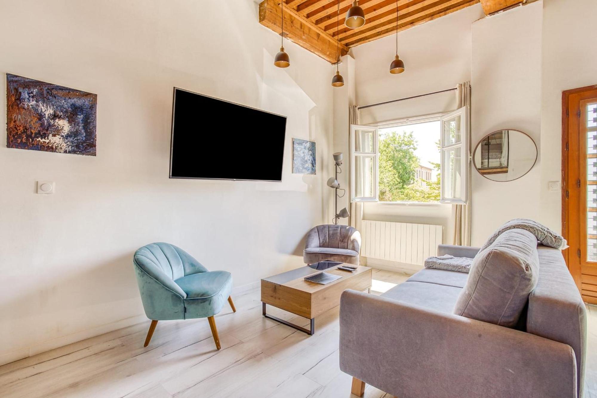 Charming 6-Person Apartment Terreaux & Croix Rousse Area Lyon Exteriör bild
